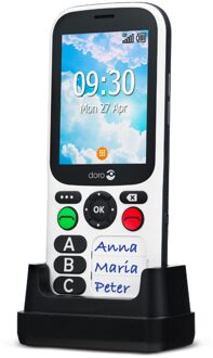 senioren mobiele telefoon 780X 4G (Zwart/Wit)