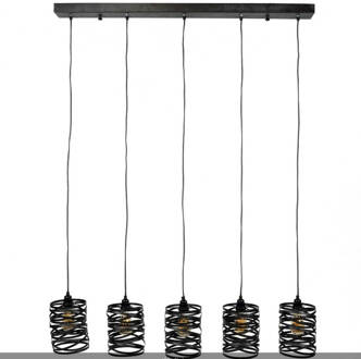 Senna hanglamp 5L Grijs