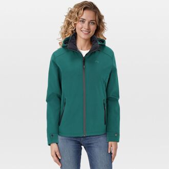 Senna - Softshell jas - Donkergroen - 38