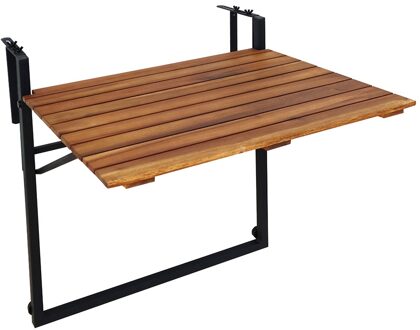 SenS-Line Bono balkon tafel - Acacia - 57x43x60 cm Bruin