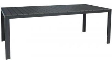 SenS-Line Jerry polywood table 220x100cm anthracite Grijs