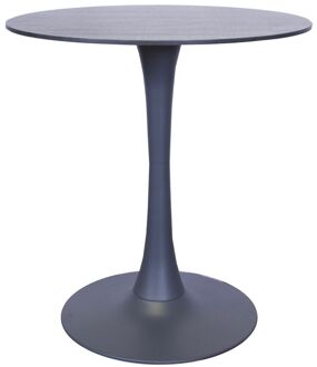 SenS-Line Tuintafel Jamy HPL Blad Ø70xh74cm zwart