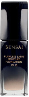 Sensai Vlekkeloze Satijn Vochtfoundation #fs102-ivoor Beige 30 ml - One Size