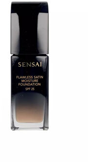 Sensai Vlekkeloze Satijnen Hydratatie Foundation #fs204-honing Beigetint 30 ml - One Size