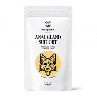 Sensipharm Anal Gland Support voor Hond en Kat - Voedingssupplement bij Anaalklieren - 90 Tabletten à 1000 mg