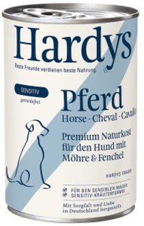 Sensitiv paard met wortel en venkel natvoer hond 24 x 400 g