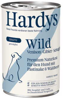 Sensitiv wild met pastinaak en bessen natvoer hond 24 x 400 g