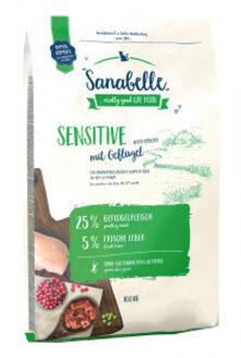 Sensitive kattenvoer met gevogelte kattenvoer 2 kg