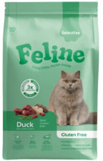 Sensitive Selective eend kattenvoer 4,5 kg
