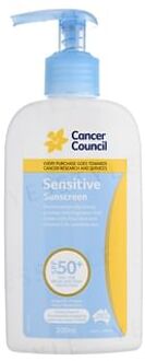Sensitive Sunscreen SPF 50+ 200ml - Pump