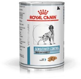 Sensitivity Control eend met rijst natvoer hond 1 tray (12 x 410 g)