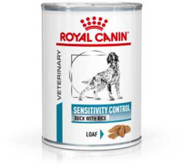 Sensitivity Control eend met rijst natvoer hond (paté) 2 trays (24 x 410 g)