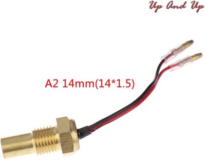 Sensor 50K Hoofd Plug 10/14/16/21Mm 12V/24V Auto Vrachtwagen digitale Water Temperatuur 14mm