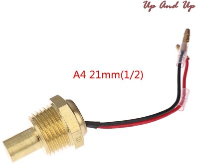 Sensor 50K Hoofd Plug 10/14/16/21Mm 12V/24V Auto Vrachtwagen digitale Water Temperatuur
