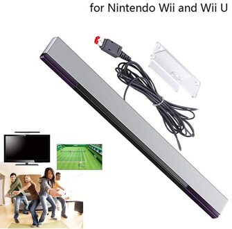 Sensor Bar Vervanging Wired Motion Sensor Bar Compatibel Voor Ns Wii/Wii U Game Console Accessoires Indoor Sport Props # P30