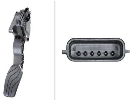 Sensor, gaspedaalpositie