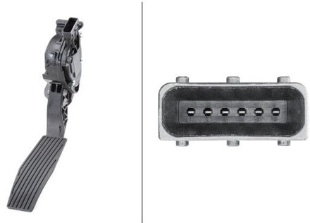 Sensor, gaspedaalpositie