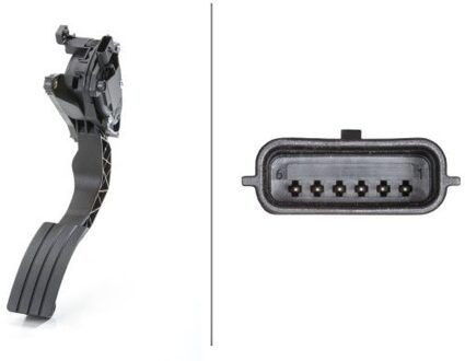 Sensor, gaspedaalpositie