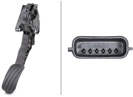 Sensor, gaspedaalpositie