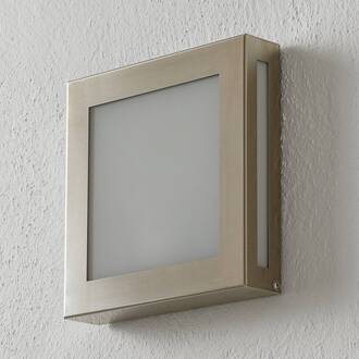 Sensor-LED buitenlamp Aqua Legendo Mini, roestvrij staal roestvrij staal, wit gesatineerd