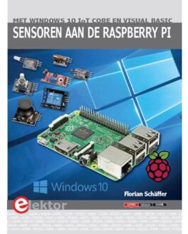Sensoren aan de Raspberry Pi 2 - Boek Florian Schäffer (9053812865)