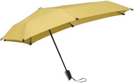 Senz automatic foldable stormparaplu dusky citron Geel
