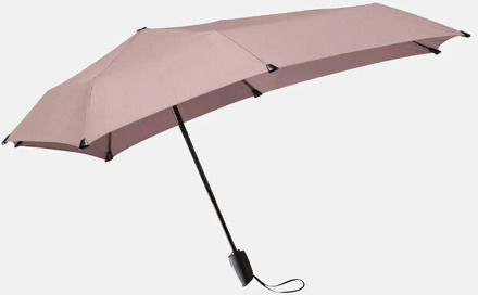Senz automatic foldable stormparaplu lotus pink Roze