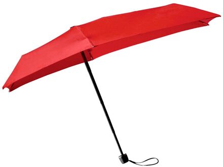 Senz Micro Manual Opvouwbare Stormparaplu passion red Rood - H 18.5 x B 80 x D 74 cm