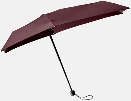 Senz micro opvouwbare paraplu eggplant Paars