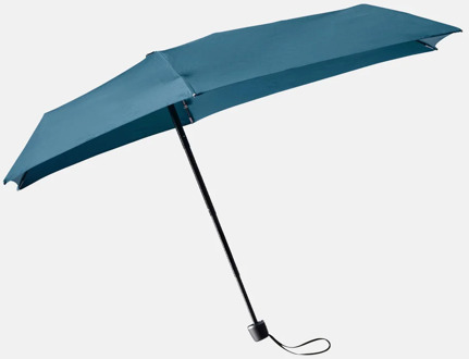 Senz micro opvouwbare paraplu lyons blue Blauw
