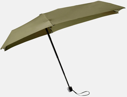 Senz micro opvouwbare paraplu martini olive Groen