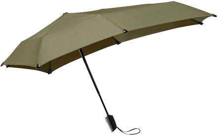 Senz Mini Automatic Foldable Storm Umbrella martini olive paraplu Groen