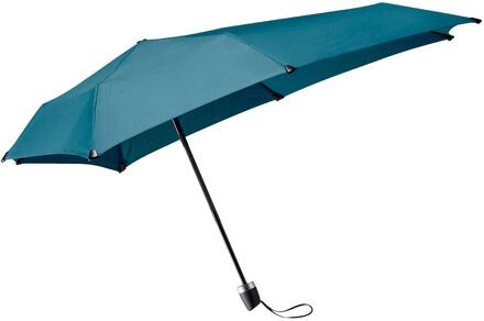 Senz Mini Foldable Storm Umbrella lyons blue paraplu Blauw