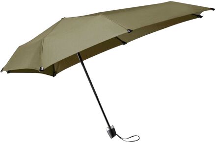 Senz Mini Foldable Storm Umbrella martini olive paraplu Groen
