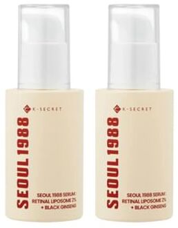 SEOUL 1988 Serum : Retinal Liposome 2% + Black Ginseng Bundle Set 2 pcs