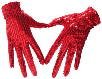 Sequin Handschoenen Vrouwen Mode Festival Pols Sparkle Handschoenen Kerstfeest Dans Wanten Unisex Mannen Vrouwen Handschoenen Handschoenen B