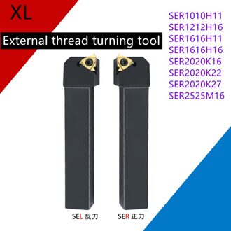 SER1212H16 SER2020K16 SER2525M22 Cnc Draaibank Verspanen Cutter Externe Schroefdraad Tools Threading Gereedschaphouders Draad Draaien Houder