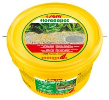 Sera Floredepot (emmer) 4,7 kg Rood