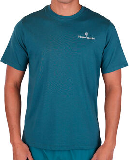 Sergio Tacchini Bold 024 Co T-shirt Heren petrolblauw - 4XL