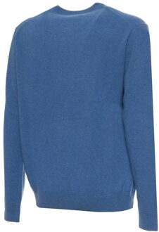 Sergio Tacchini Crew Neck Gebreide Trui Blauw