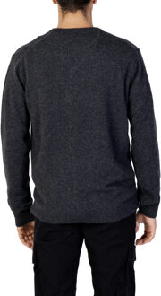 Sergio Tacchini Heren Grijze Trui Donkergrijs