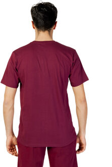 Sergio Tacchini Heren T-Shirt Bordeaux
