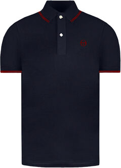 Sergio Tacchini Iconic Heren Navy Poloshirt