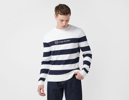 Sergio Tacchini Jude Stripe Knit, wit