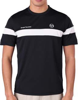 Sergio Tacchini Leone PL T-shirt Heren zwart - S,M,L,XL,XXL