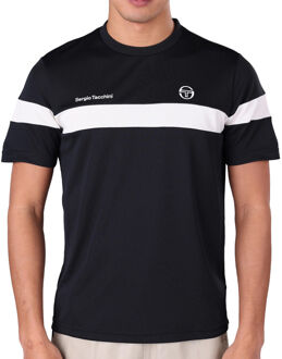 Sergio Tacchini Leone T-shirt Heren zwart - S,M,L,XL,XXL