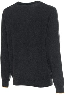 Sergio Tacchini Merino Wol Rondhalstrui Donkergrijs