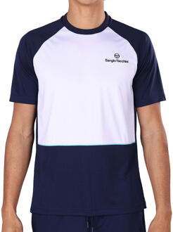 Sergio Tacchini Nilo T-shirt Heren-donkerblauw - S,M,L,XL,XXL