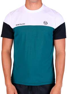 Sergio Tacchini Prave T-shirt Heren wit - S,M,L,XL,XXL