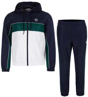 Sergio Tacchini Quarzo Trainingspak Heren donkerblauw - M